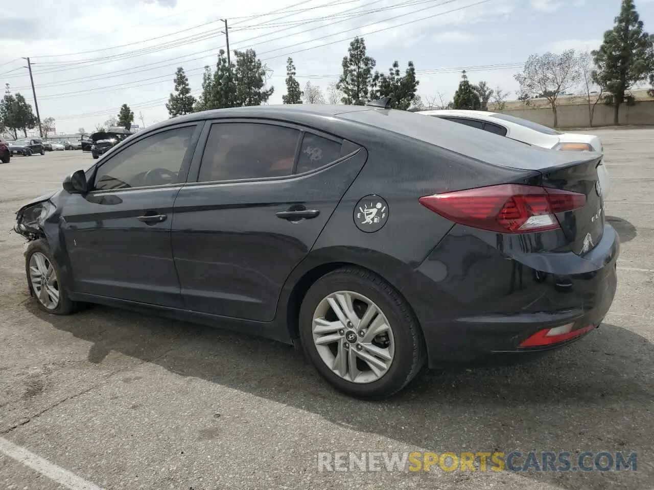 2 Photograph of a damaged car KMHD84LF8LU076916 HYUNDAI ELANTRA 2020