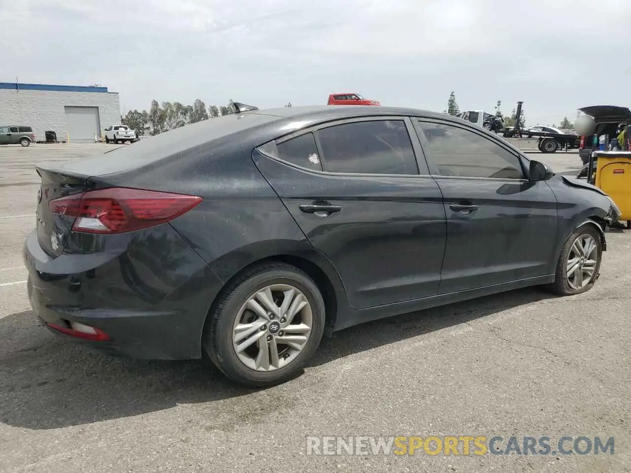 3 Photograph of a damaged car KMHD84LF8LU076916 HYUNDAI ELANTRA 2020