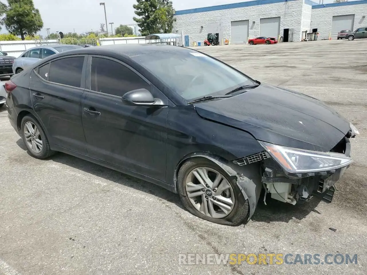 4 Photograph of a damaged car KMHD84LF8LU076916 HYUNDAI ELANTRA 2020
