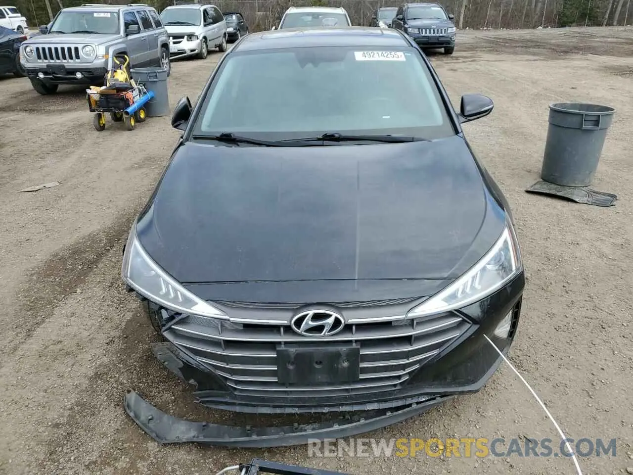 5 Photograph of a damaged car KMHD84LF8LU923191 HYUNDAI ELANTRA 2020