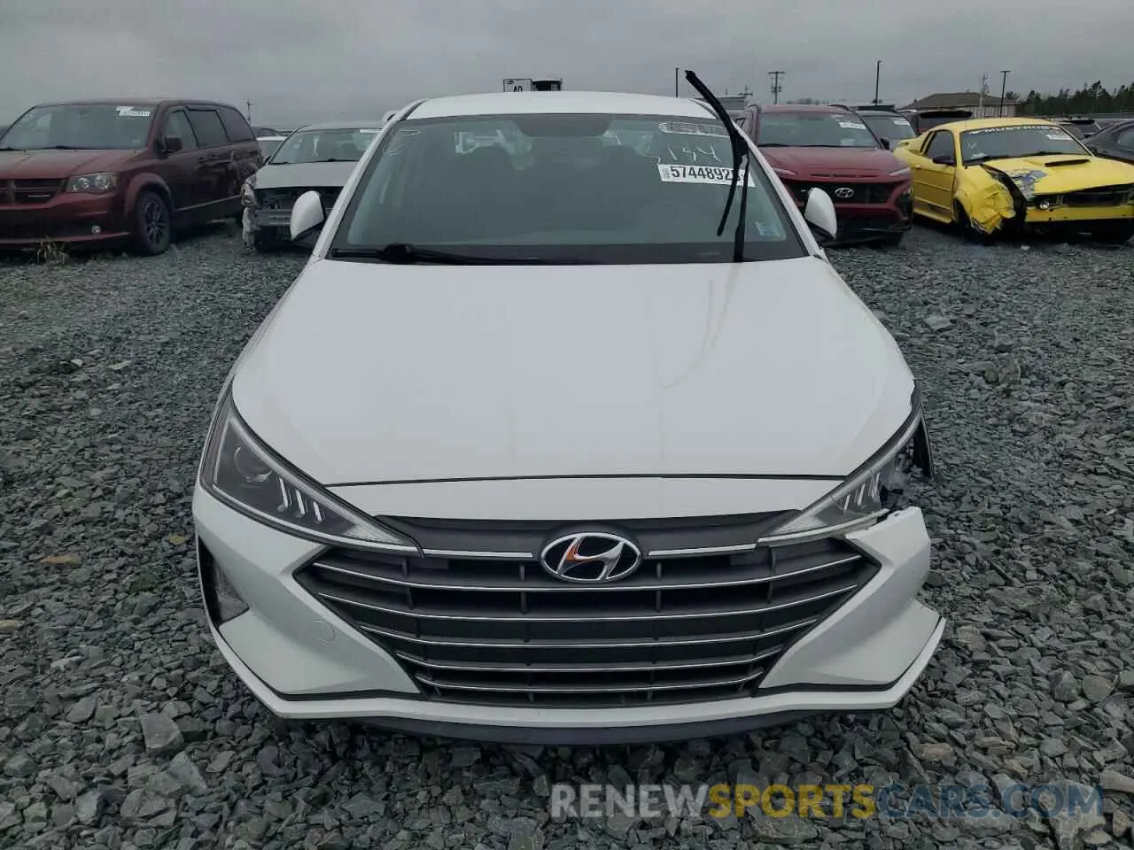 5 Photograph of a damaged car KMHD84LF8LU965134 HYUNDAI ELANTRA 2020
