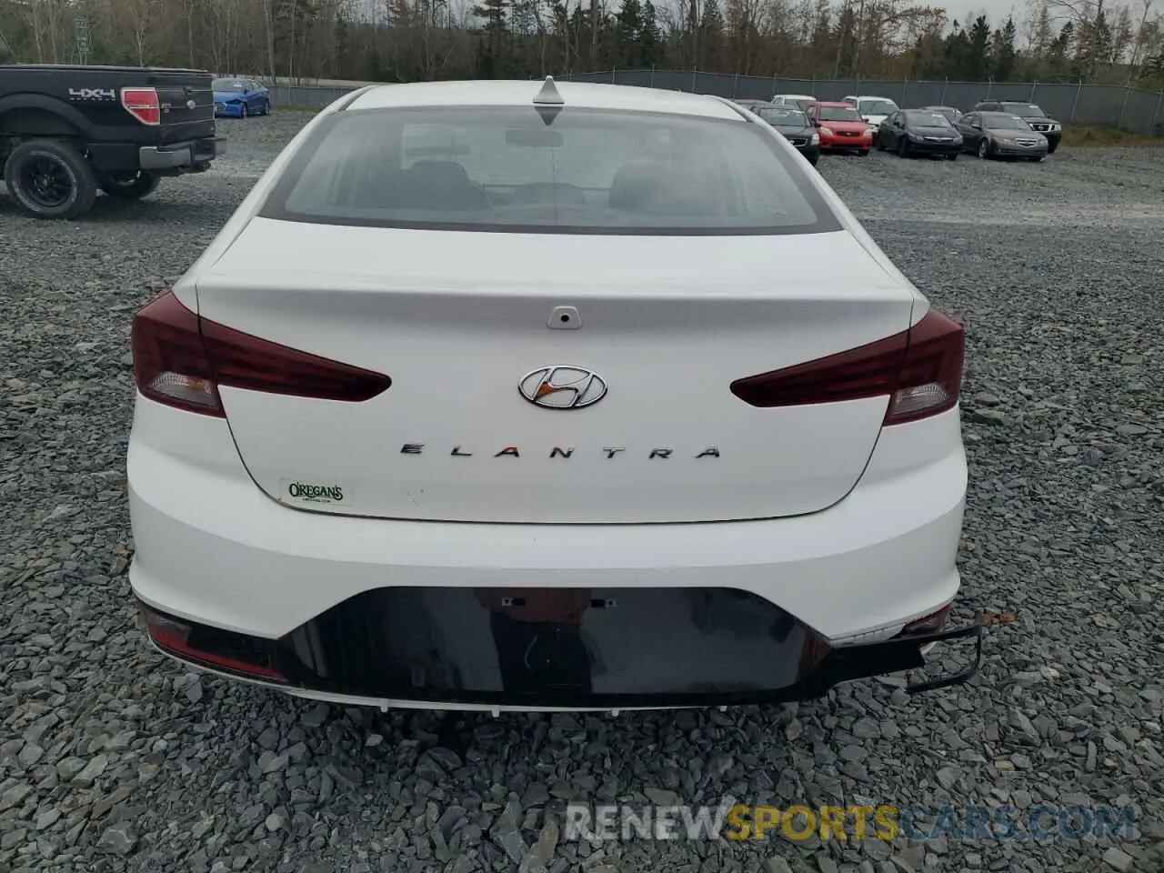 6 Photograph of a damaged car KMHD84LF8LU965134 HYUNDAI ELANTRA 2020