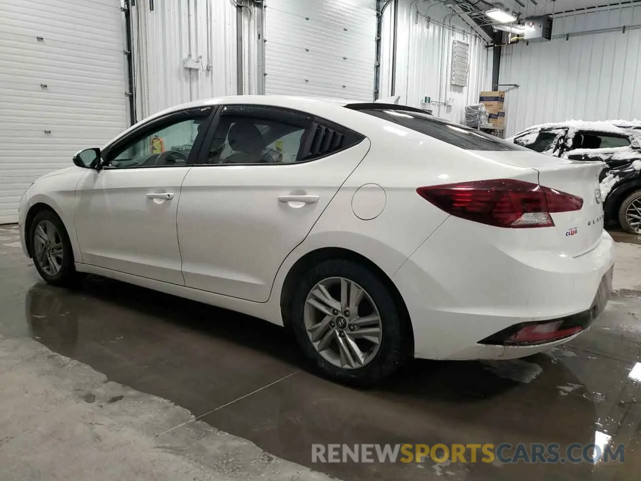2 Photograph of a damaged car KMHD84LF8LU965943 HYUNDAI ELANTRA 2020