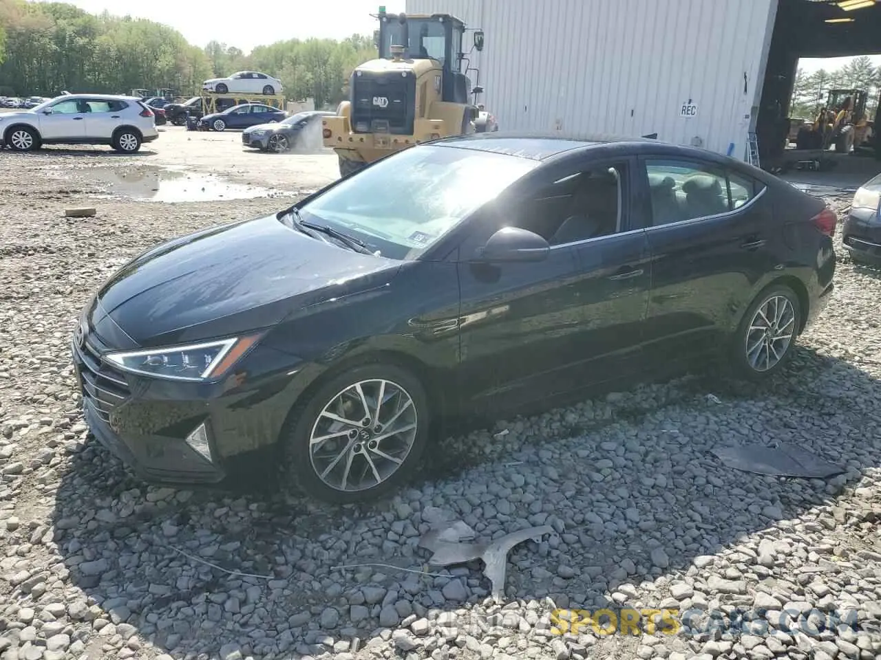 1 Фотография поврежденного автомобиля KMHD84LF8LU987070 HYUNDAI ELANTRA 2020