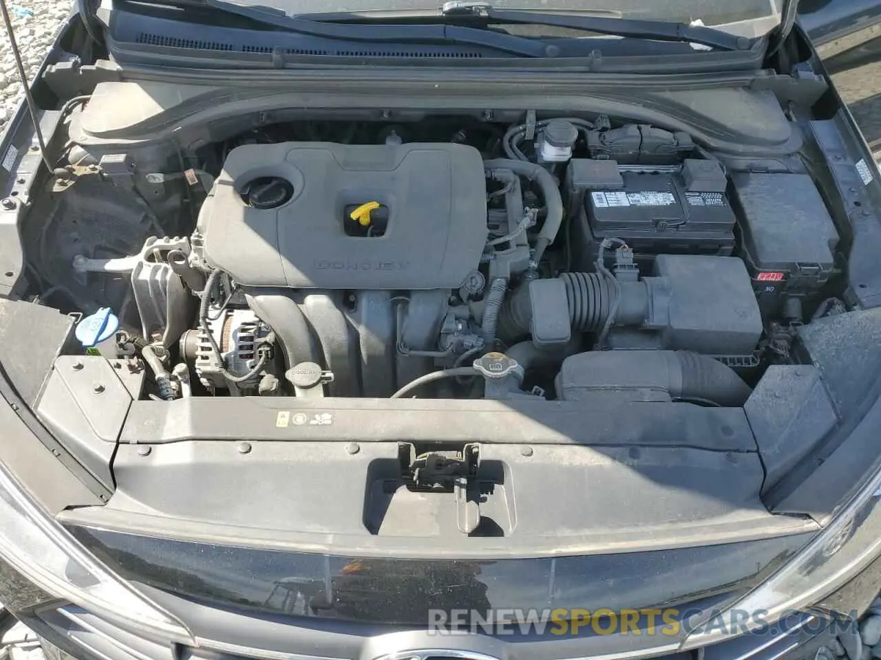 11 Фотография поврежденного автомобиля KMHD84LF8LU987070 HYUNDAI ELANTRA 2020
