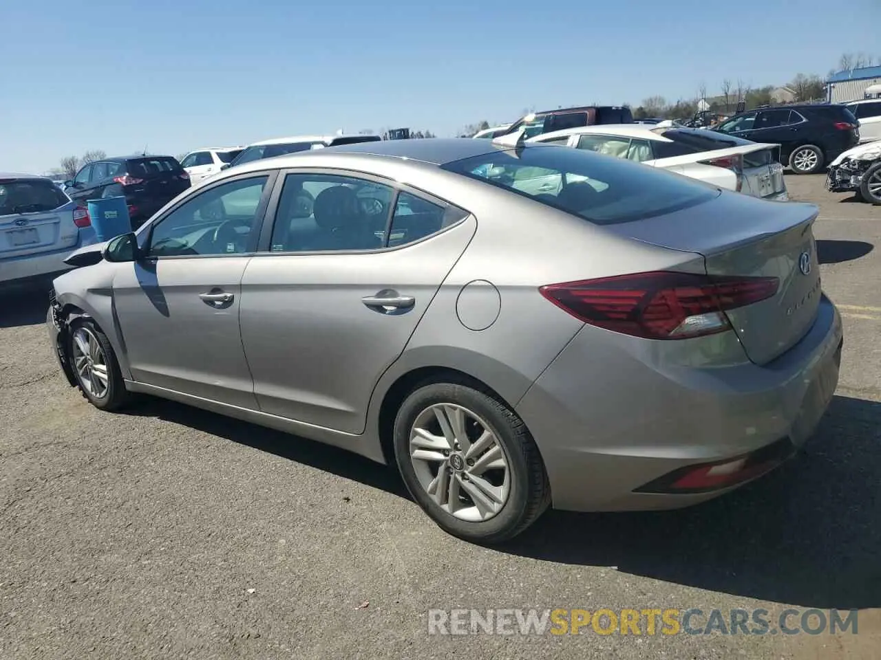 2 Photograph of a damaged car KMHD84LF8LU995718 HYUNDAI ELANTRA 2020