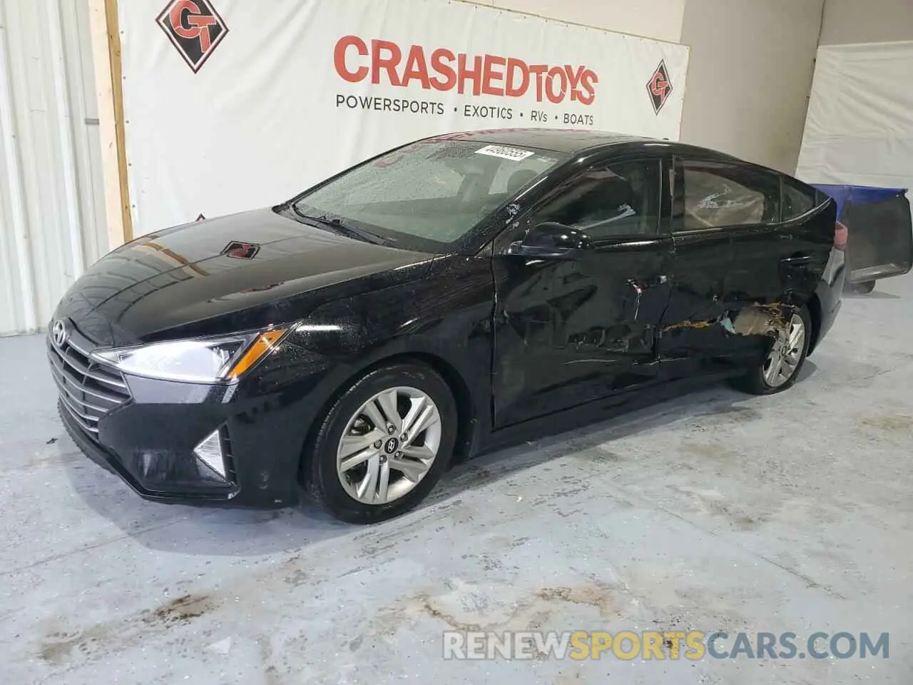 1 Photograph of a damaged car KMHD84LF8LU998795 HYUNDAI ELANTRA 2020