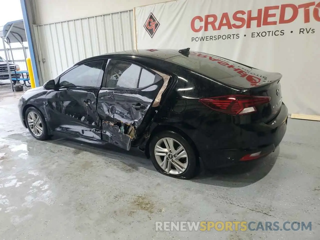 2 Photograph of a damaged car KMHD84LF8LU998795 HYUNDAI ELANTRA 2020
