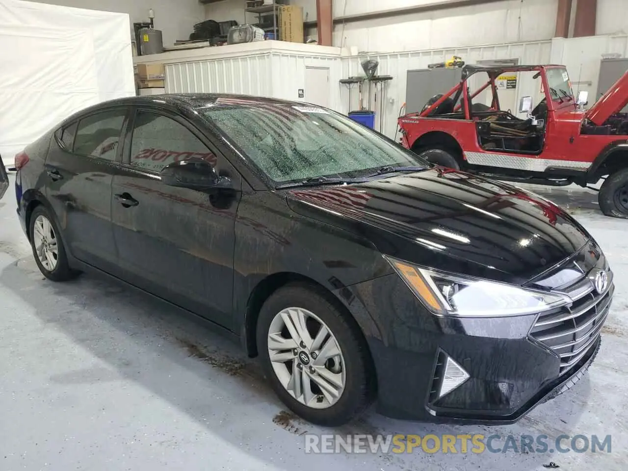 4 Photograph of a damaged car KMHD84LF8LU998795 HYUNDAI ELANTRA 2020