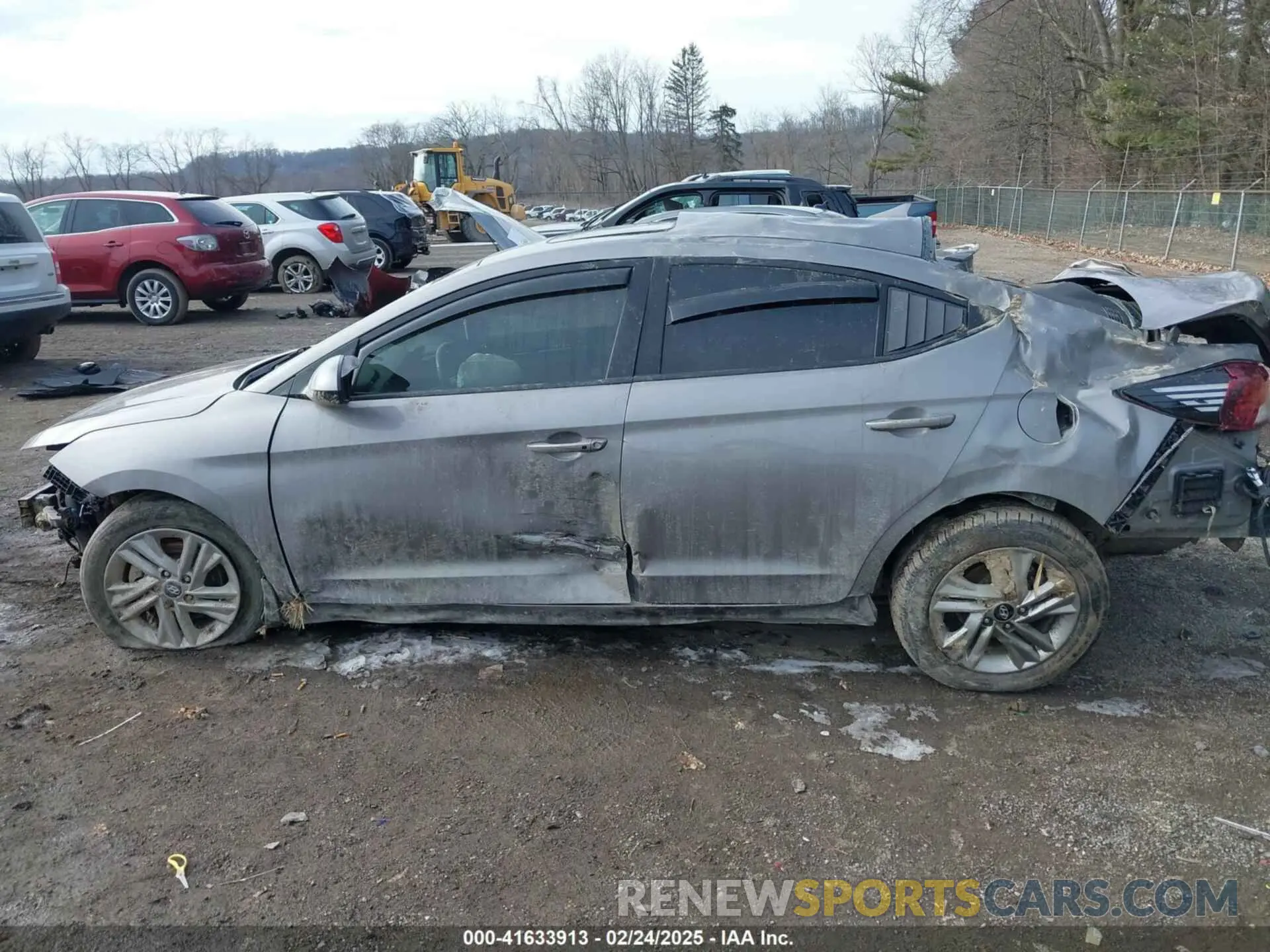 13 Фотография поврежденного автомобиля KMHD84LF9LU066699 HYUNDAI ELANTRA 2020