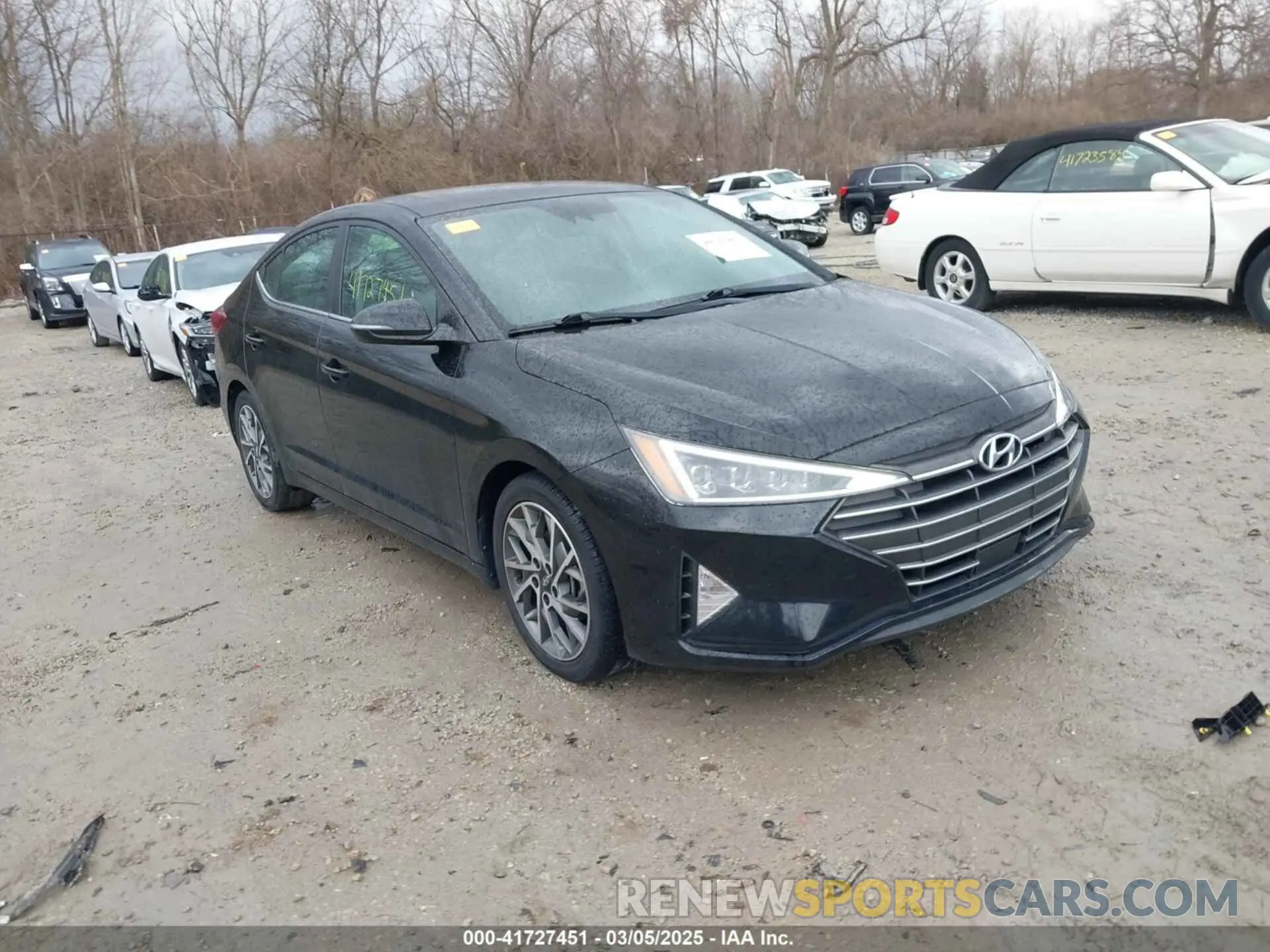 1 Фотография поврежденного автомобиля KMHD84LF9LU086953 HYUNDAI ELANTRA 2020