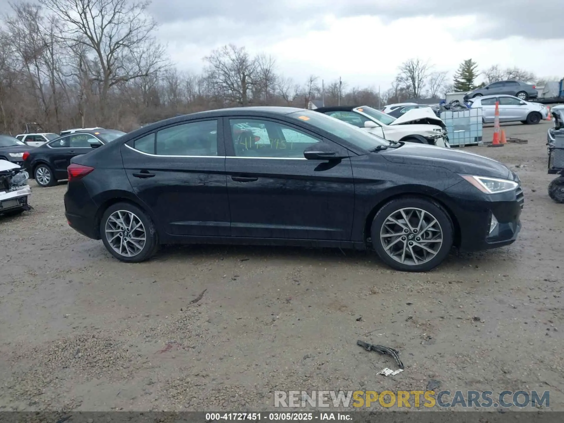 13 Фотография поврежденного автомобиля KMHD84LF9LU086953 HYUNDAI ELANTRA 2020