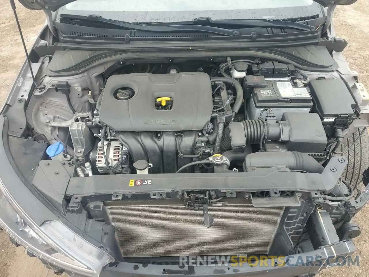 11 Photograph of a damaged car KMHD84LF9LU099329 HYUNDAI ELANTRA 2020