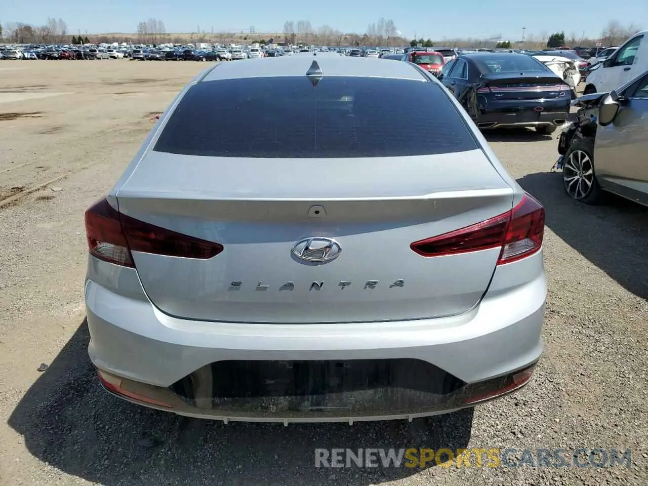6 Photograph of a damaged car KMHD84LF9LU110720 HYUNDAI ELANTRA 2020