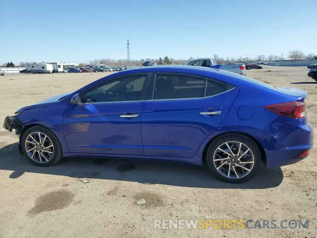 2 Photograph of a damaged car KMHD84LF9LU895434 HYUNDAI ELANTRA 2020