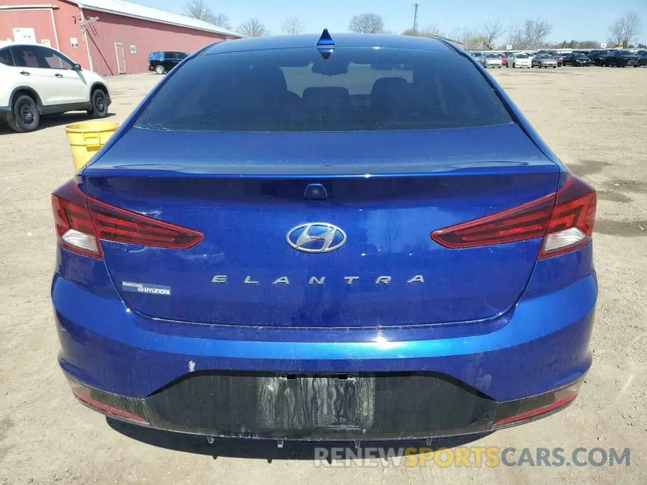 6 Photograph of a damaged car KMHD84LF9LU895434 HYUNDAI ELANTRA 2020
