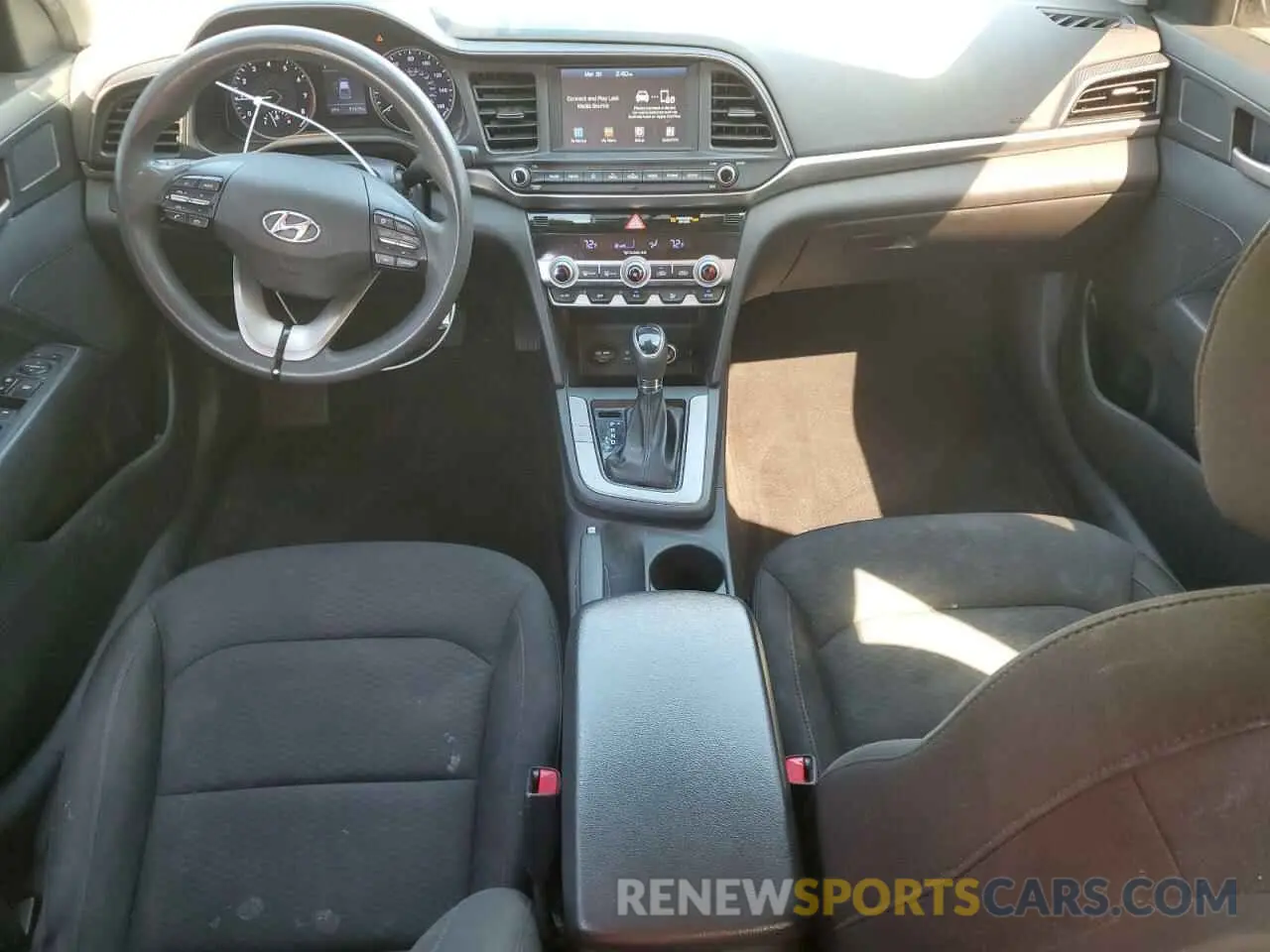 8 Фотография поврежденного автомобиля KMHD84LF9LU896521 HYUNDAI ELANTRA 2020