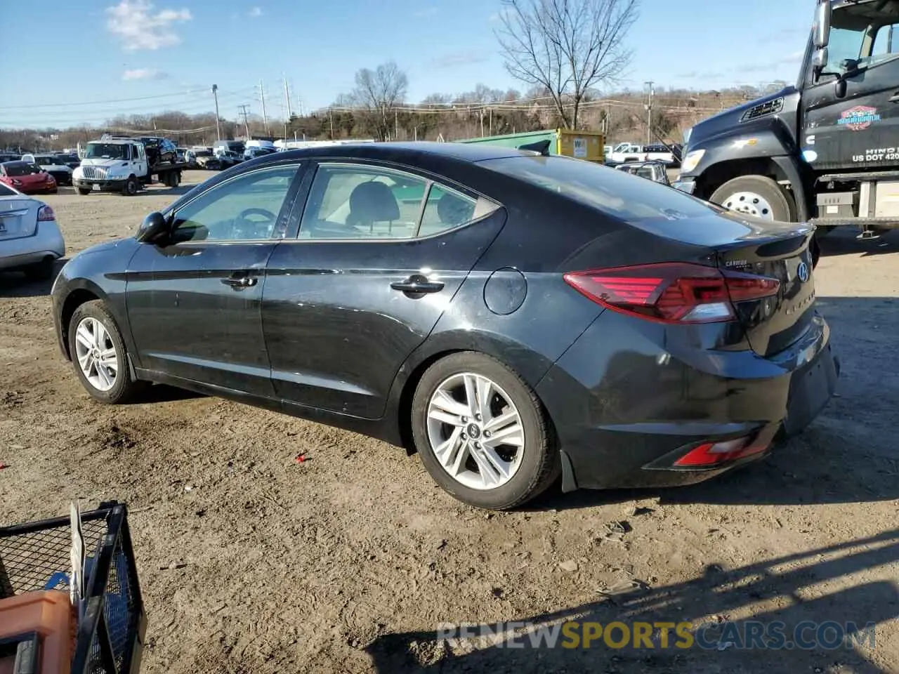 2 Фотография поврежденного автомобиля KMHD84LF9LU962940 HYUNDAI ELANTRA 2020