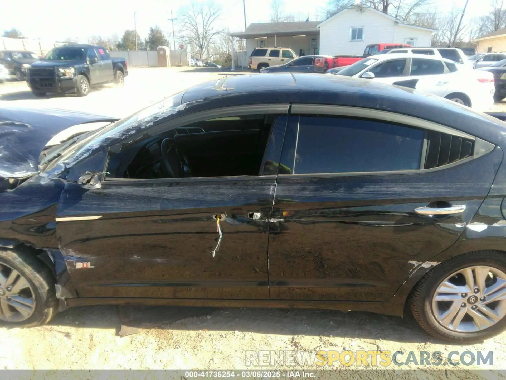14 Photograph of a damaged car KMHD84LF9LU986736 HYUNDAI ELANTRA 2020