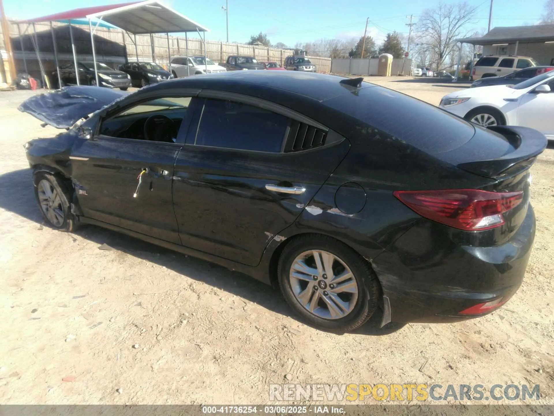 3 Photograph of a damaged car KMHD84LF9LU986736 HYUNDAI ELANTRA 2020