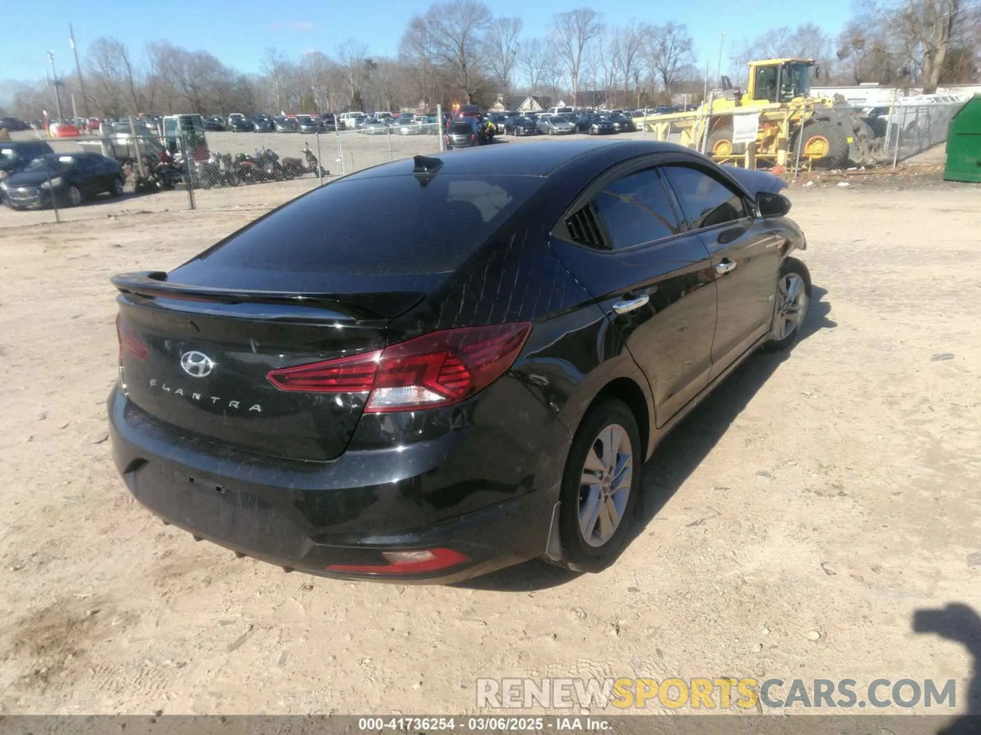 4 Photograph of a damaged car KMHD84LF9LU986736 HYUNDAI ELANTRA 2020