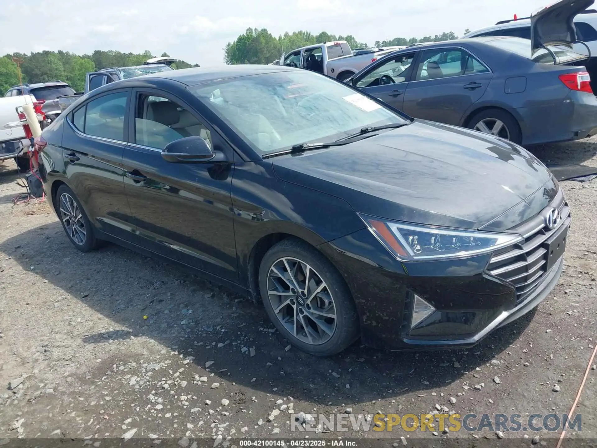 1 Фотография поврежденного автомобиля KMHD84LFXLU073418 HYUNDAI ELANTRA 2020
