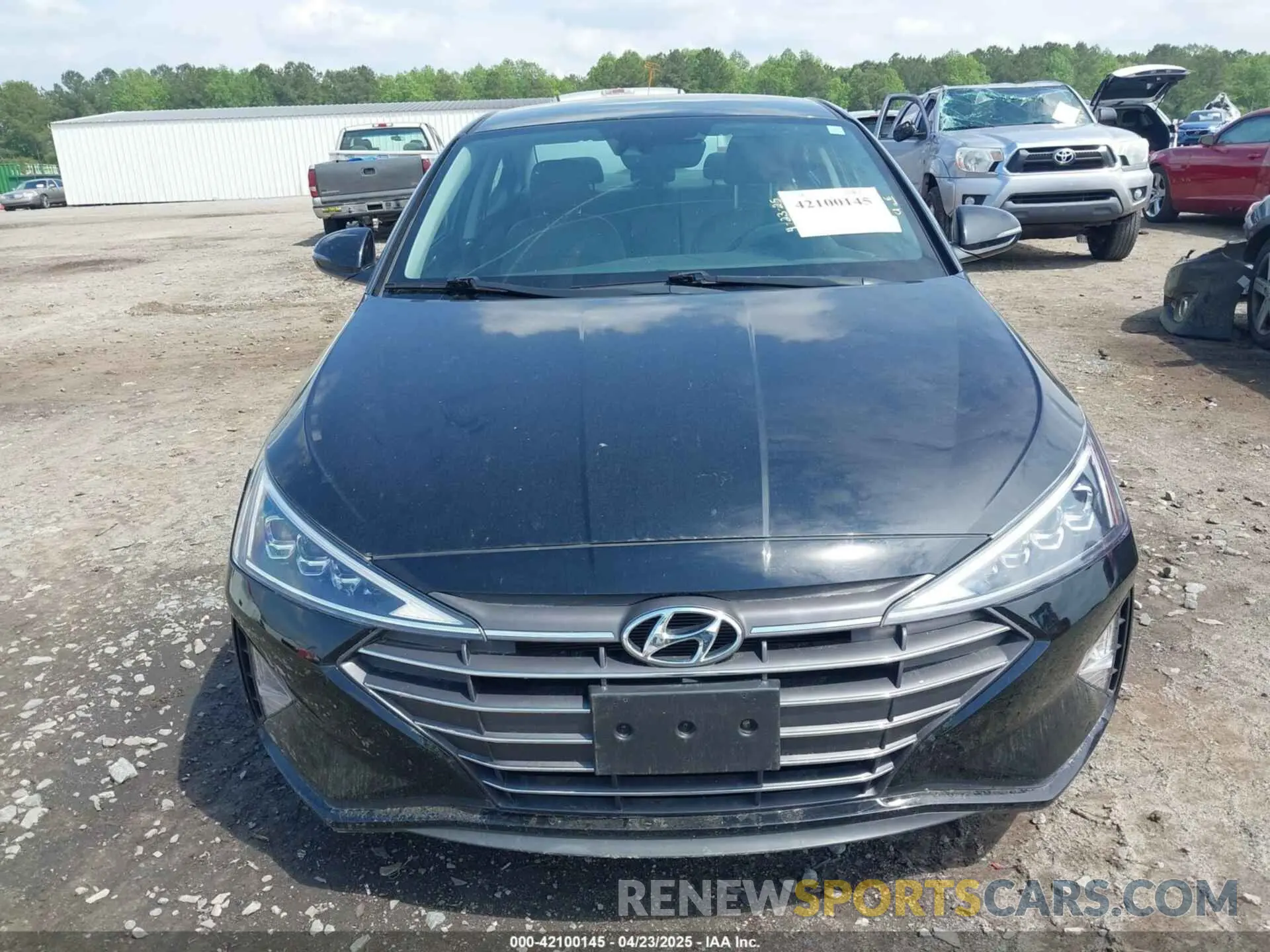 12 Фотография поврежденного автомобиля KMHD84LFXLU073418 HYUNDAI ELANTRA 2020