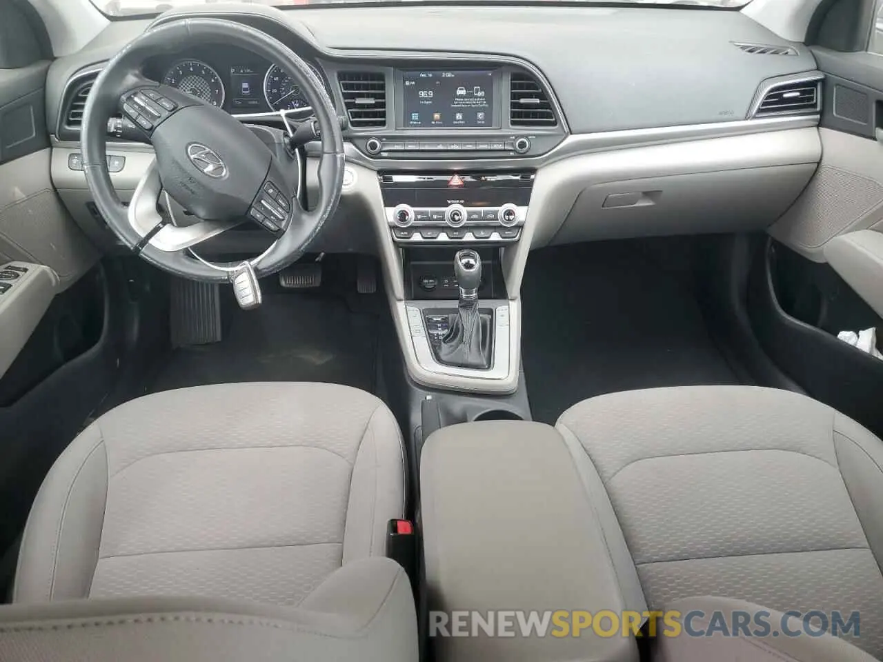 8 Photograph of a damaged car KMHD84LFXLU106336 HYUNDAI ELANTRA 2020