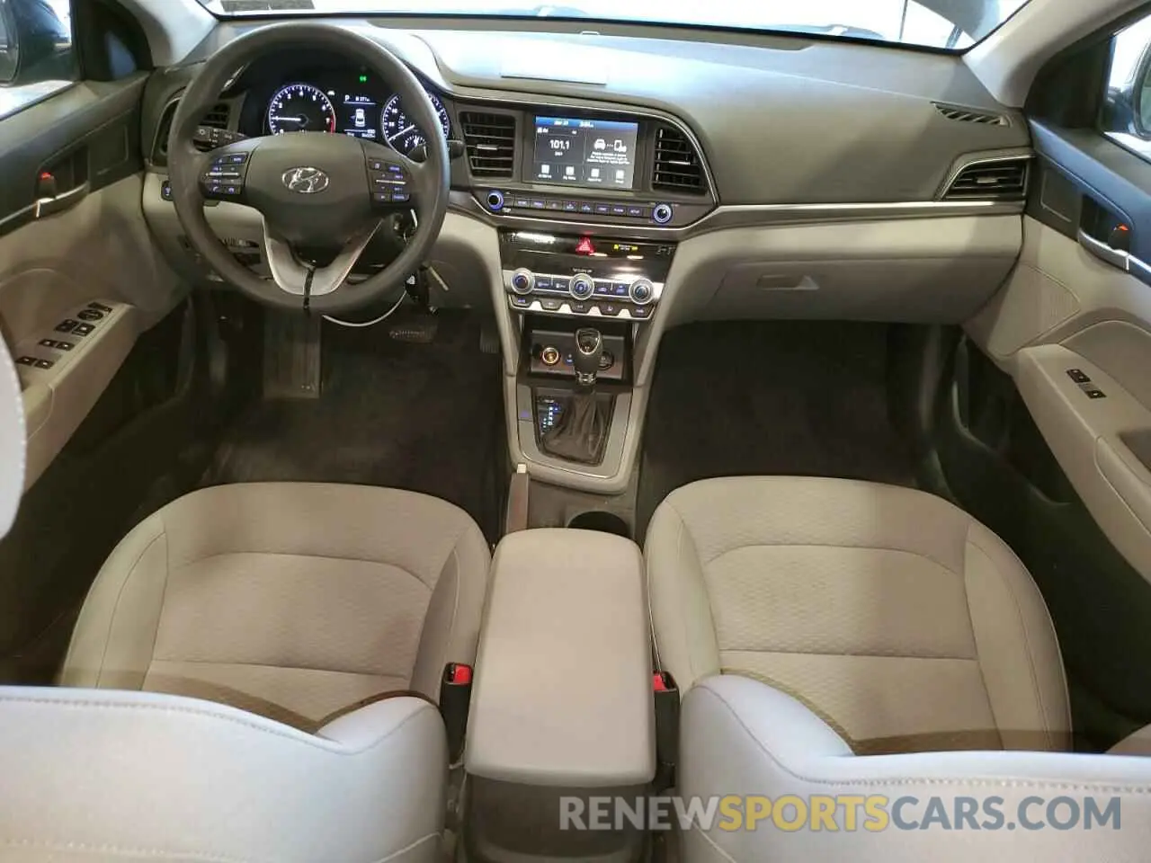 8 Photograph of a damaged car KMHD84LFXLU107065 HYUNDAI ELANTRA 2020