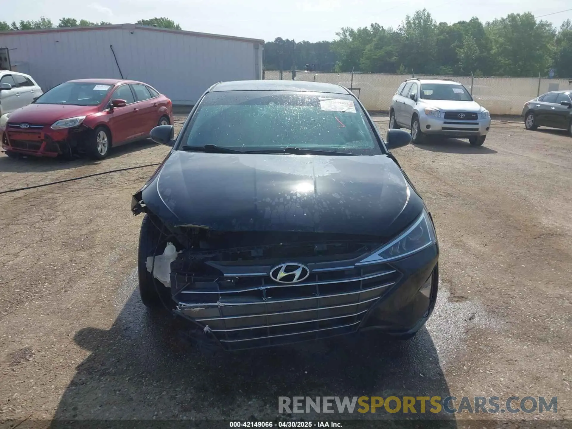 13 Фотография поврежденного автомобиля KMHD84LFXLU994456 HYUNDAI ELANTRA 2020