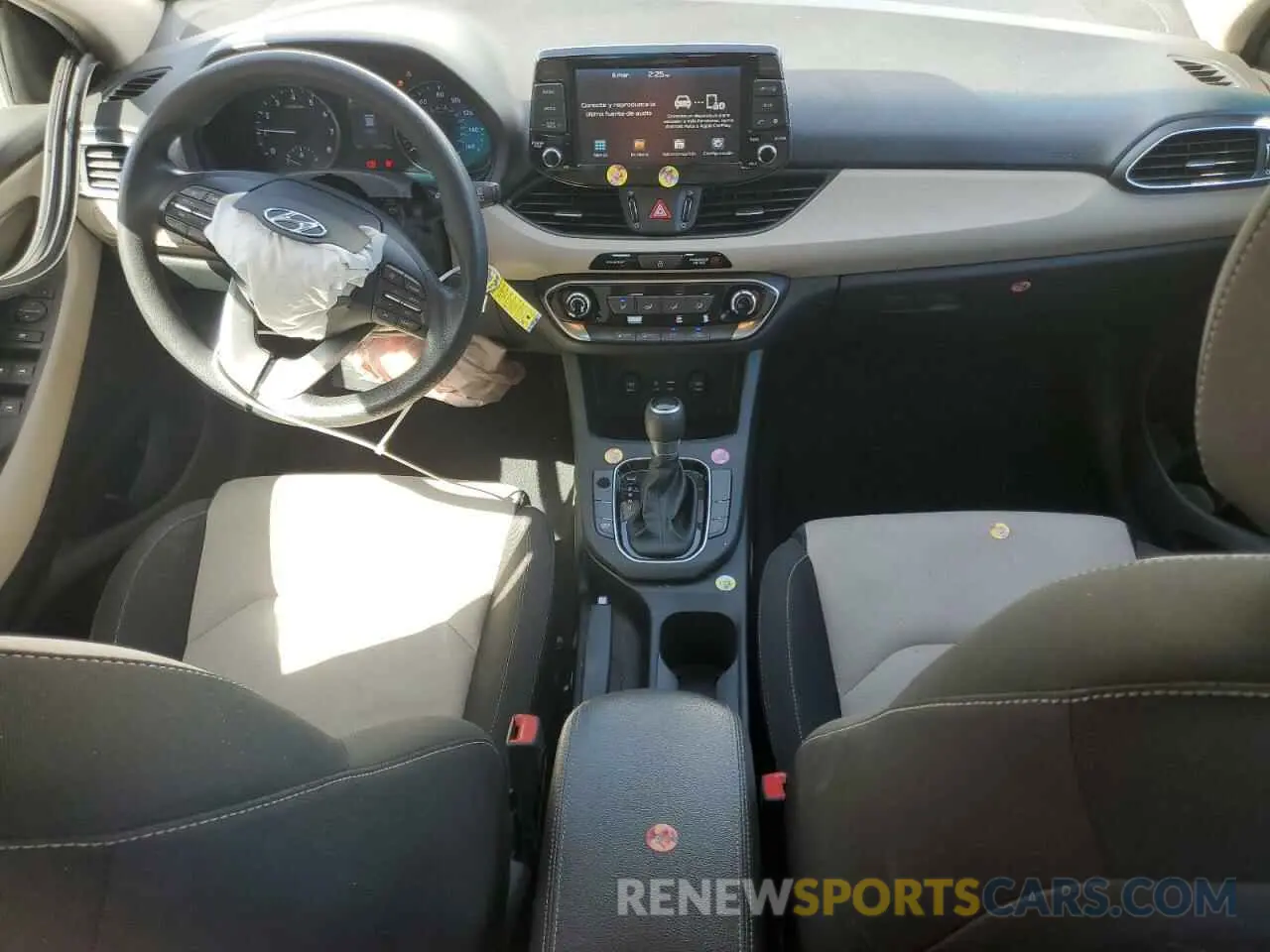 8 Фотография поврежденного автомобиля KMHH35LE0LU133820 HYUNDAI ELANTRA 2020