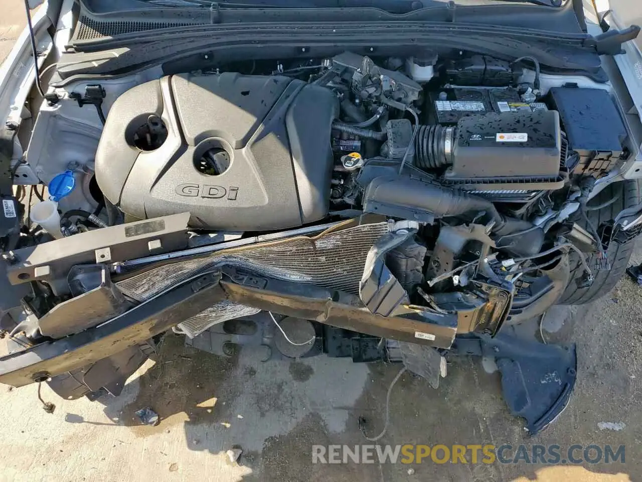 11 Photograph of a damaged car KMHH35LEXLU125689 HYUNDAI ELANTRA 2020
