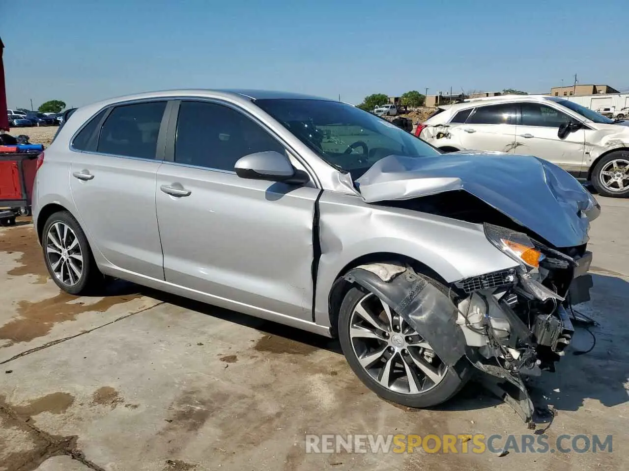 4 Photograph of a damaged car KMHH35LEXLU125689 HYUNDAI ELANTRA 2020