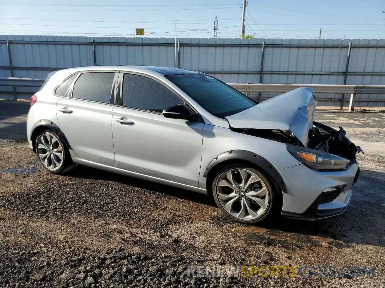 4 Photograph of a damaged car KMHH55LC0LU131851 HYUNDAI ELANTRA 2020