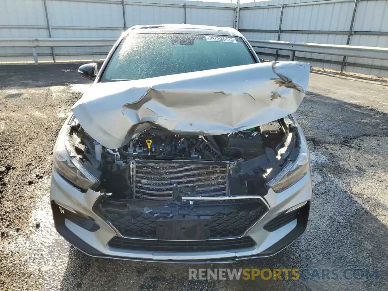 5 Photograph of a damaged car KMHH55LC0LU131851 HYUNDAI ELANTRA 2020