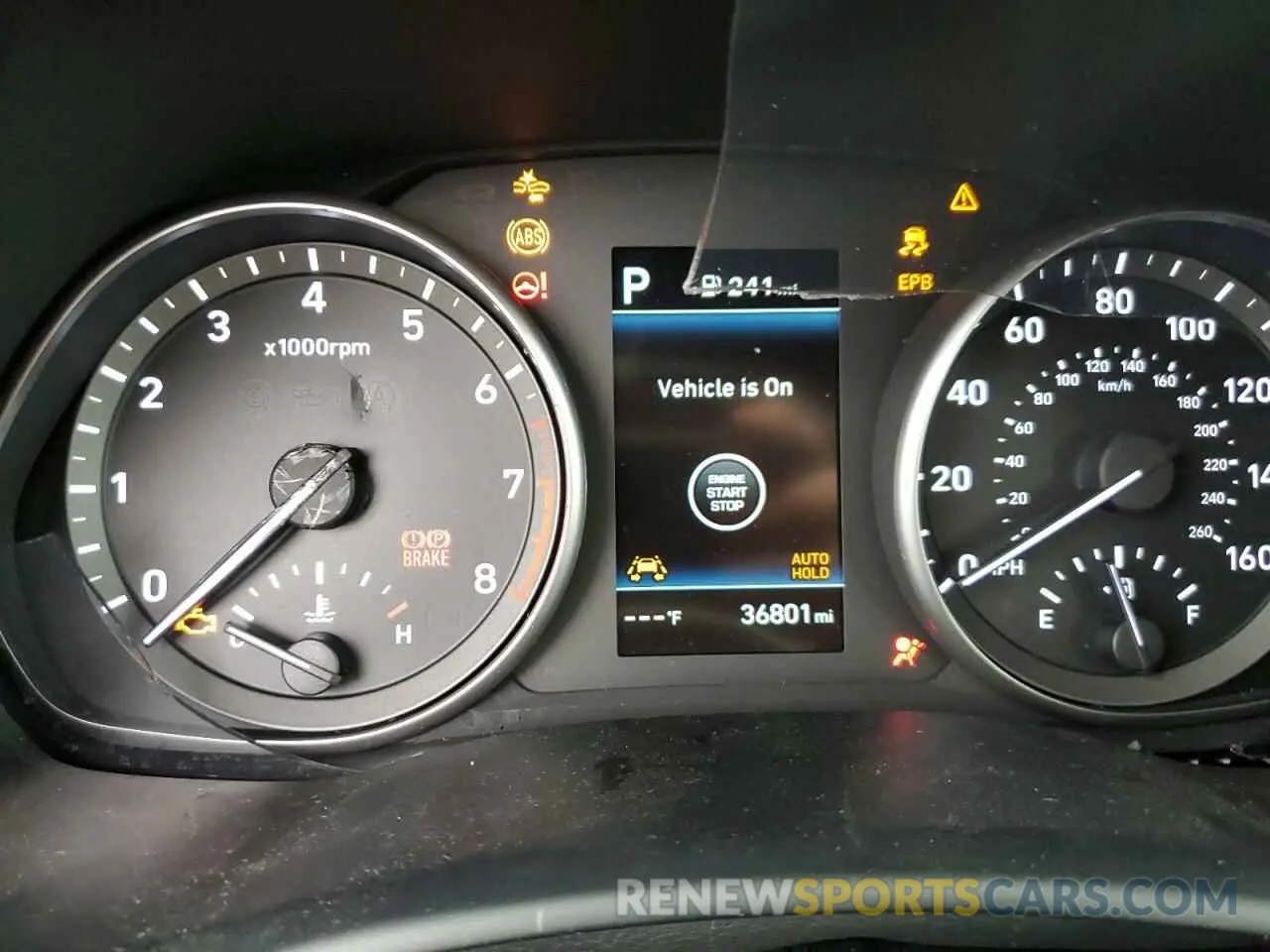 9 Photograph of a damaged car KMHH55LC6LU123835 HYUNDAI ELANTRA 2020