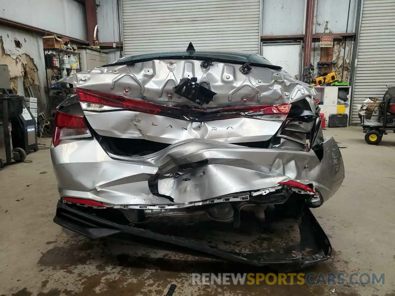 6 Photograph of a damaged car 5NPLL4AG0MH014366 HYUNDAI ELANTRA 2021