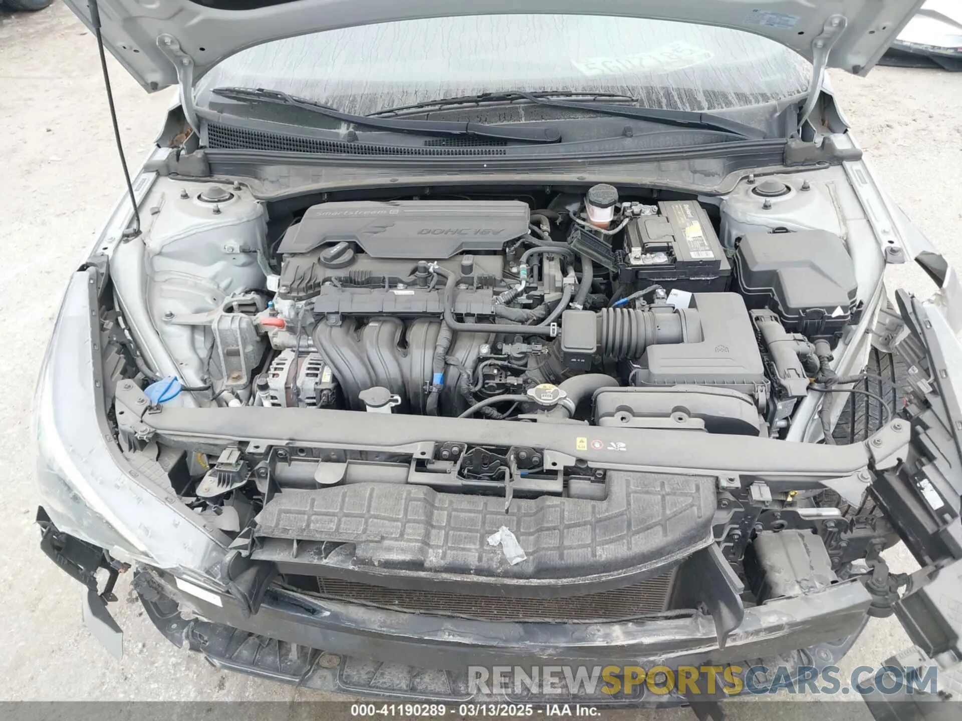 10 Фотография поврежденного автомобиля 5NPLL4AG0MH036268 HYUNDAI ELANTRA 2021