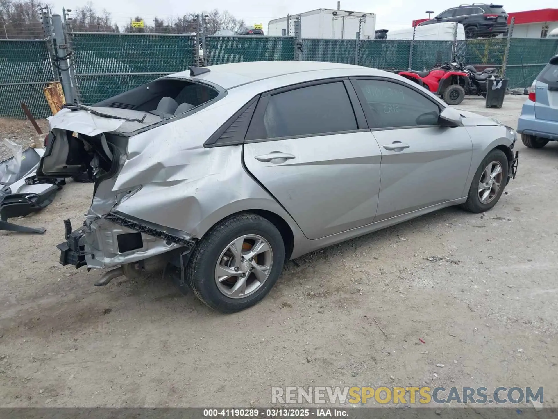 4 Фотография поврежденного автомобиля 5NPLL4AG0MH036268 HYUNDAI ELANTRA 2021