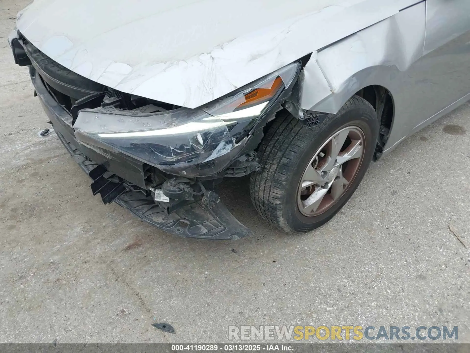 6 Фотография поврежденного автомобиля 5NPLL4AG0MH036268 HYUNDAI ELANTRA 2021