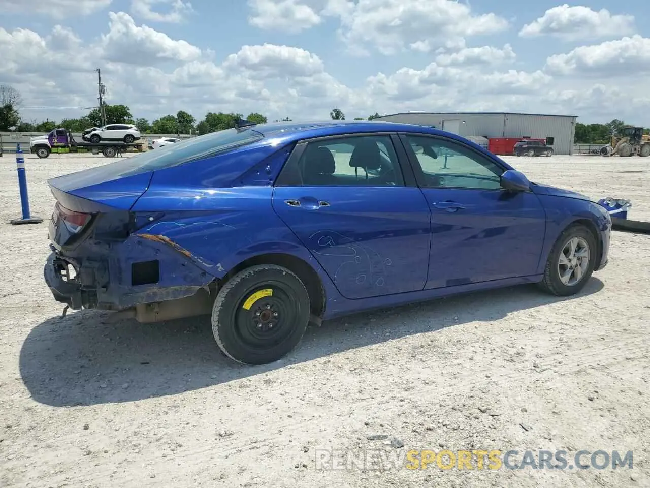 3 Фотография поврежденного автомобиля 5NPLL4AG1MH015509 HYUNDAI ELANTRA 2021