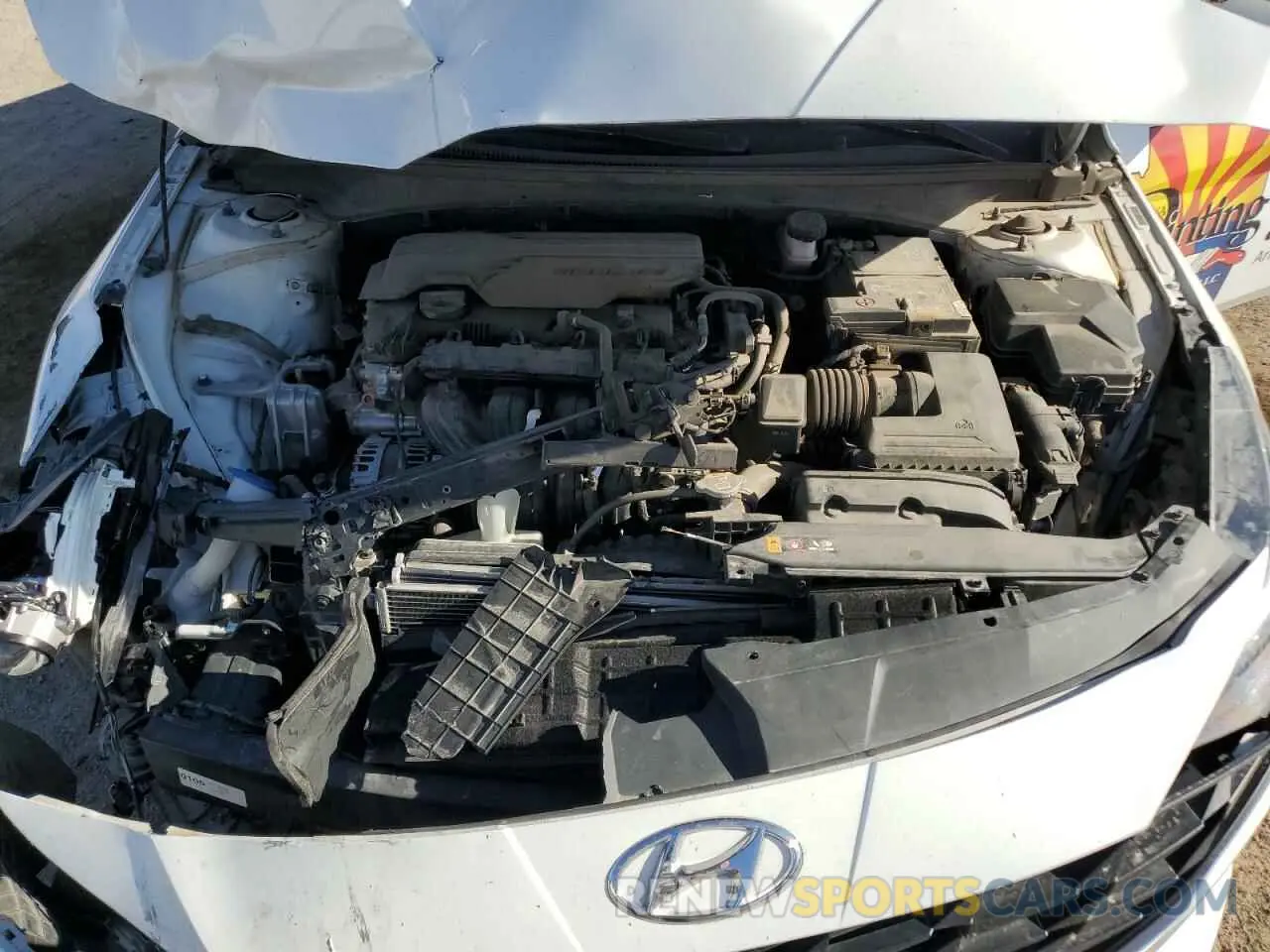 11 Photograph of a damaged car 5NPLL4AG1MH031998 HYUNDAI ELANTRA 2021
