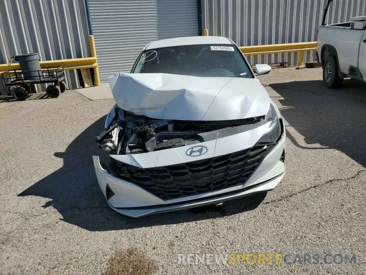 5 Photograph of a damaged car 5NPLL4AG1MH031998 HYUNDAI ELANTRA 2021