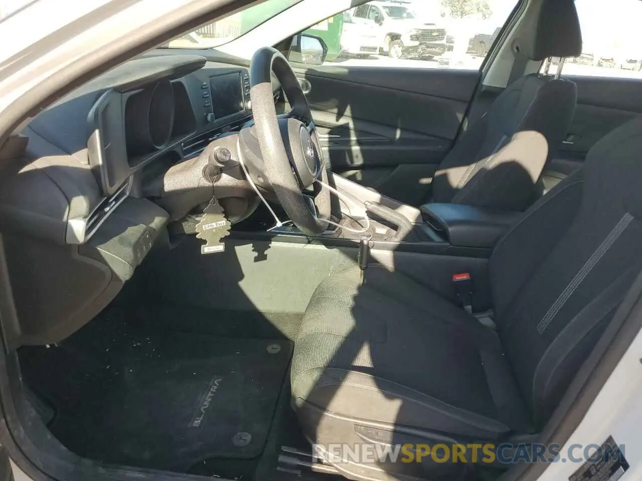 7 Photograph of a damaged car 5NPLL4AG1MH031998 HYUNDAI ELANTRA 2021