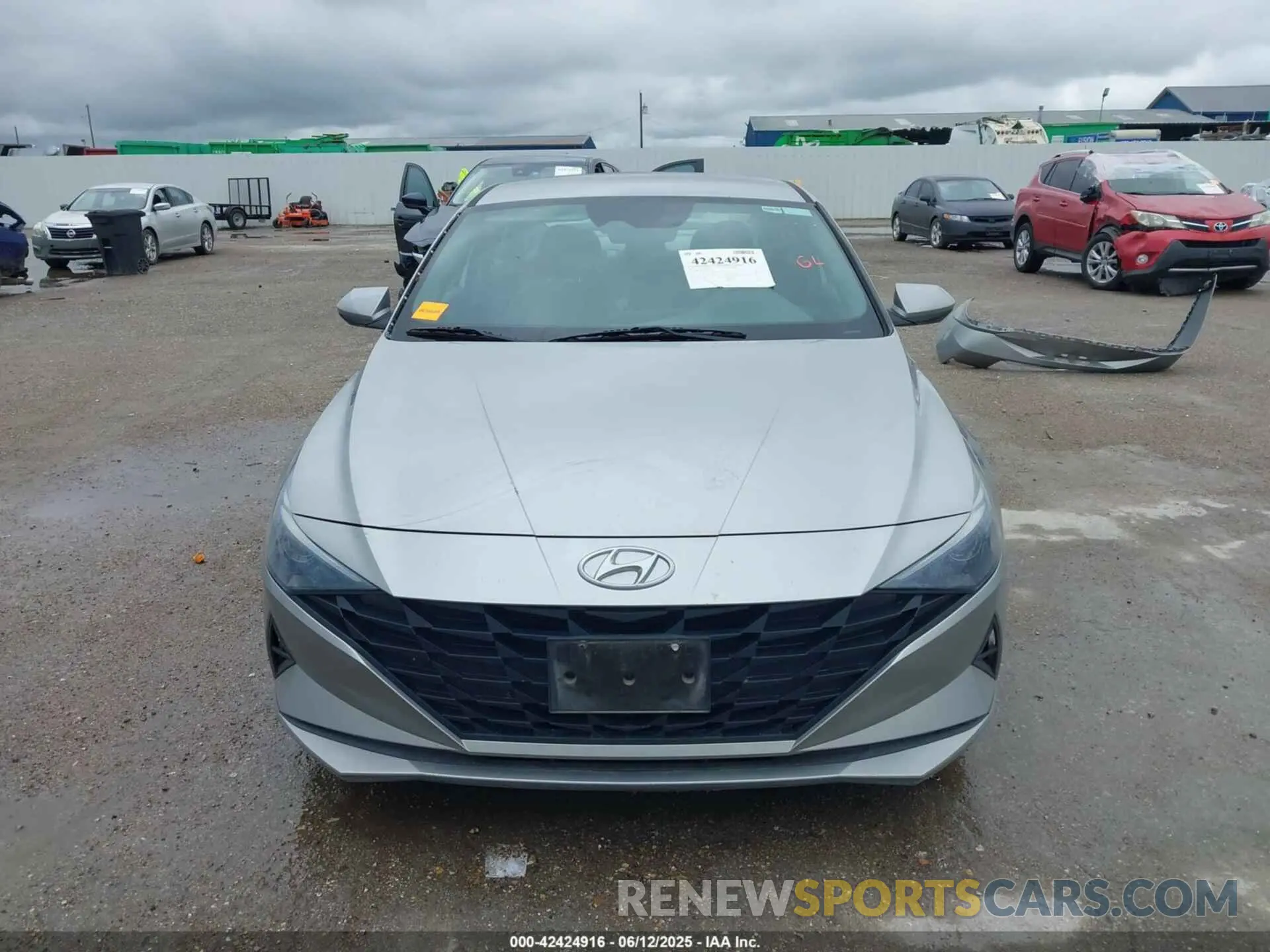 13 Фотография поврежденного автомобиля 5NPLL4AG1MH036554 HYUNDAI ELANTRA 2021
