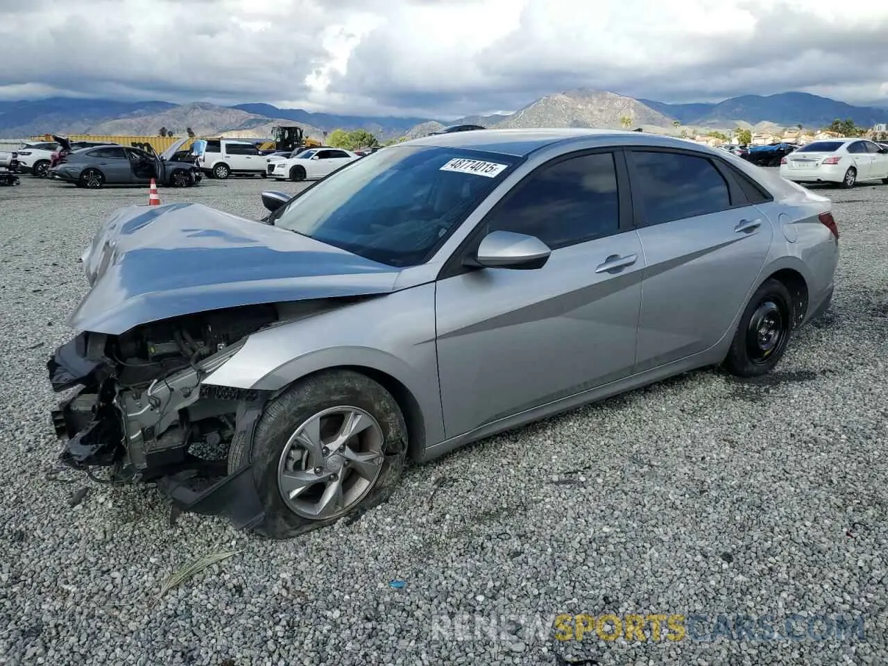 1 Фотография поврежденного автомобиля 5NPLL4AG1MH037414 HYUNDAI ELANTRA 2021