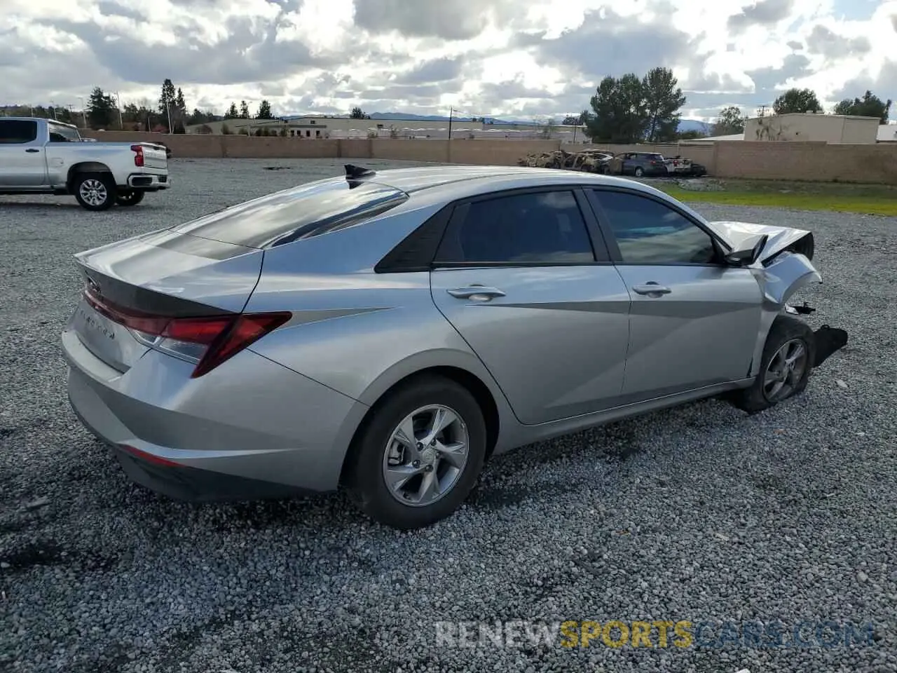 3 Фотография поврежденного автомобиля 5NPLL4AG1MH037414 HYUNDAI ELANTRA 2021