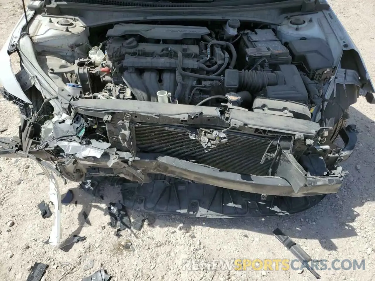 12 Photograph of a damaged car 5NPLL4AG1MH041642 HYUNDAI ELANTRA 2021