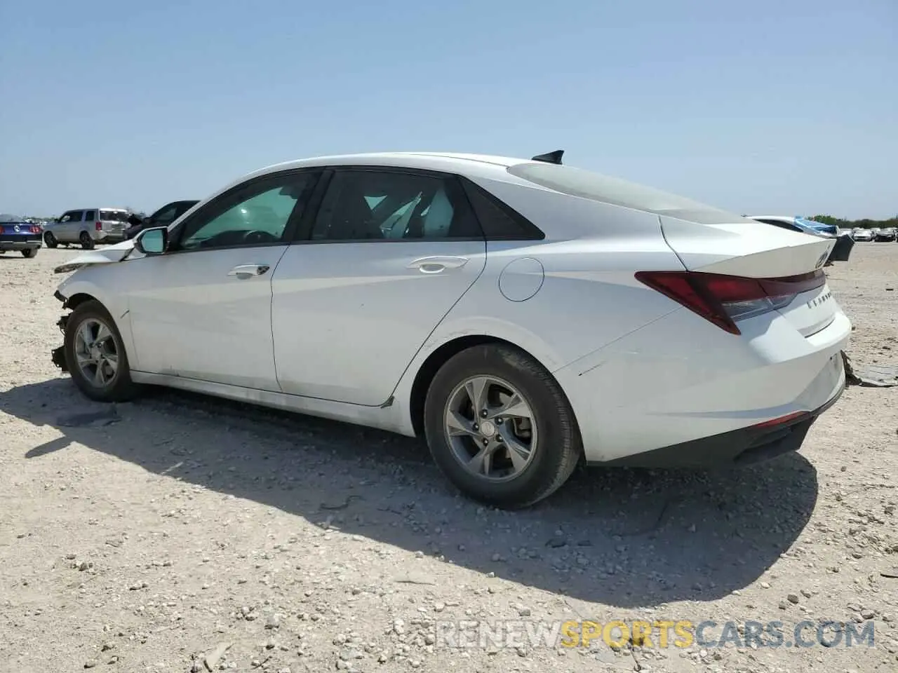 2 Photograph of a damaged car 5NPLL4AG1MH041642 HYUNDAI ELANTRA 2021