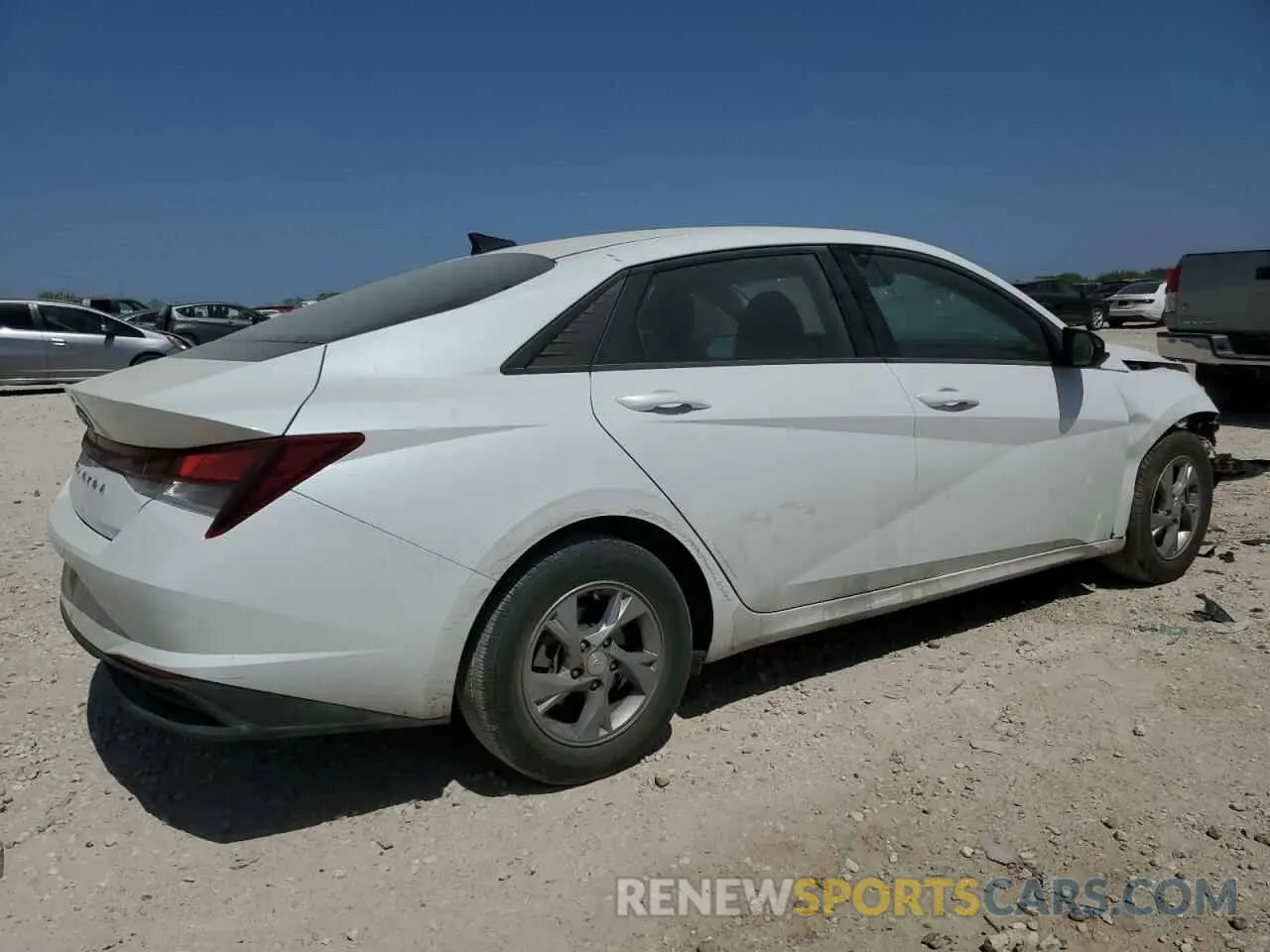 3 Photograph of a damaged car 5NPLL4AG1MH041642 HYUNDAI ELANTRA 2021